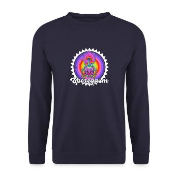 Zombie Mushrooms Ant Biology Student Uni School - Unisex Sweatshirt - navy - Front - Alina (178cm) & Michal (187cm)