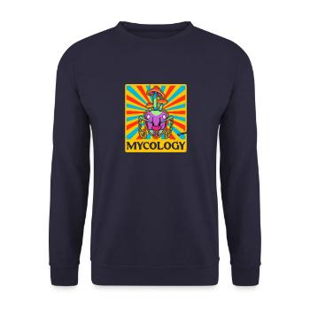 Champignons Mycologie Mycologie Zombie Ant Uni - Sweat-shirt Unisexe - marine - Devant - Alina (178cm) & Michal (187cm)