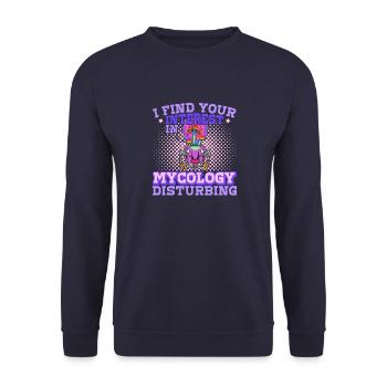 Mycologie, Fourmi, Zombie, Mycologie, Biologie - Sweat-shirt Unisexe - marine - Devant - Alina (178cm) & Michal (187cm)