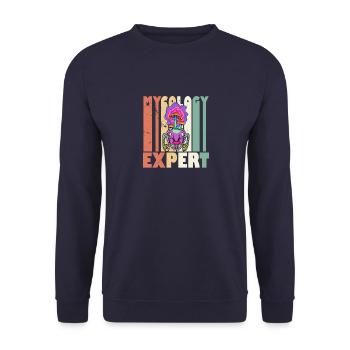 Mycologie Mycologie Fourmi Insecte Zombie - Sweat-shirt Unisexe - marine - Devant - Alina (178cm) & Michal (187cm)