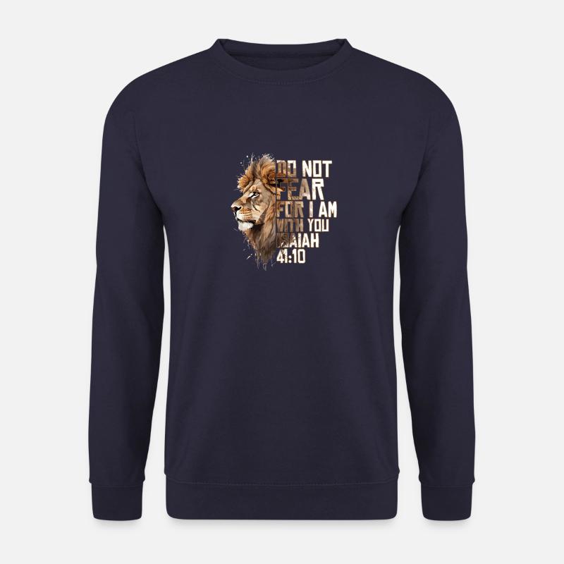 Christliche religiöse Bibelverse Sprüche Niedlich - Unisex Pullover - Navy