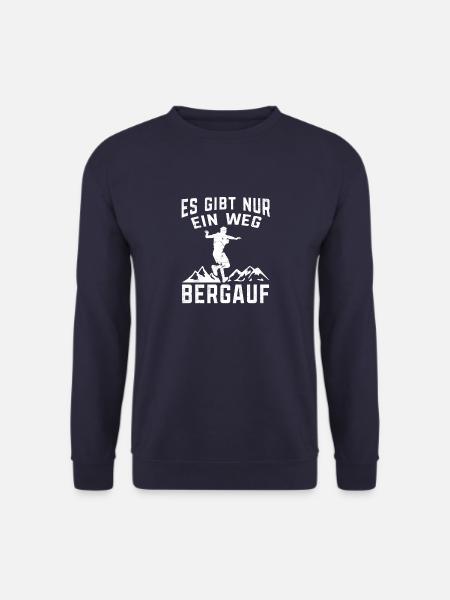 Skyrunning Skyrace Skyrunner Trailläufer - Unisex Pullover - Navy