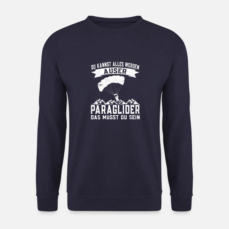 Gleitschirmflieger Paragliding Paragleiter - Unisex Pullover - Navy