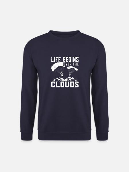 Parapentes Parapente Parapentes - Sweat-shirt Unisexe - marine