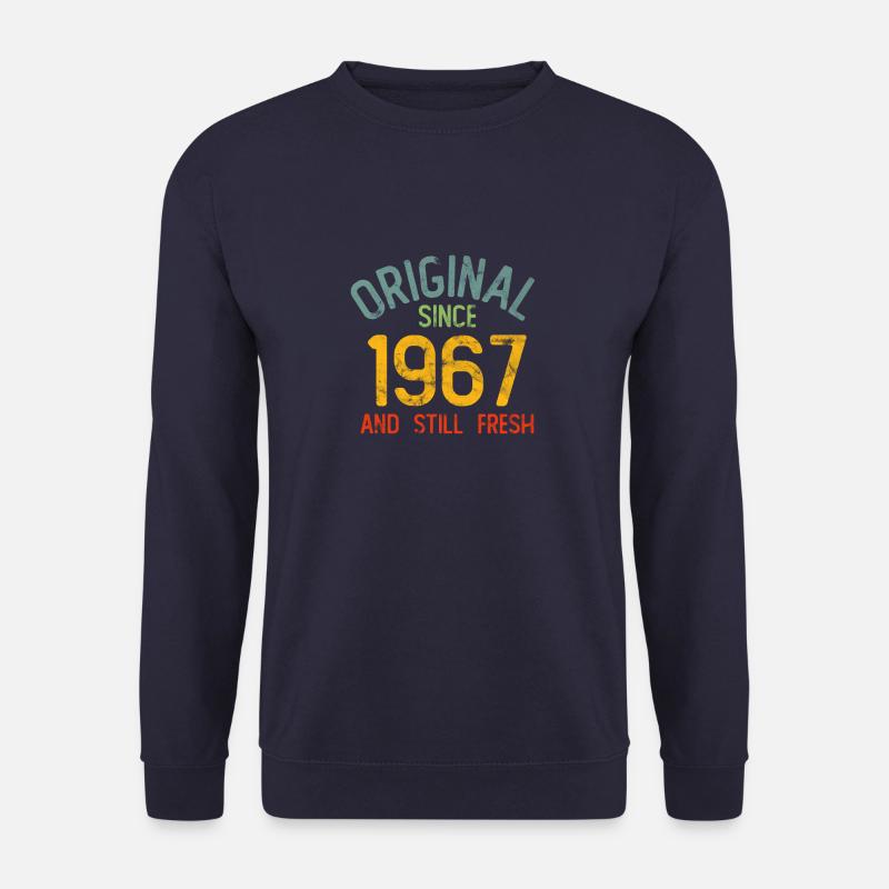 1967 Birthday - Unisex Pullover - Navy