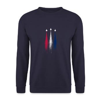 Patriotic 4th Of July - Unisex Sweatshirt - navy - Front - Alina (178cm) & Michal (187cm)
