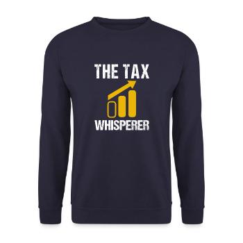 Buchhalter Accountant Finanzexperten Sprüche - Unisex Pullover - Navy - Vorne - Alina (178cm) & Michal (187cm)