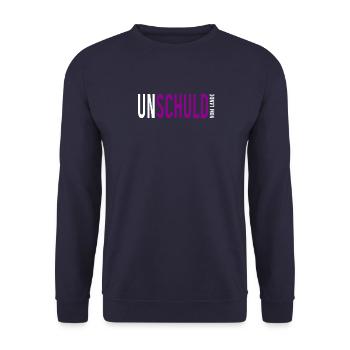 Unschuld vom Lande - Mädchen, Girls, Frauen - Unisex Pullover - Navy - Vorne - Alina (178cm) & Michal (187cm)
