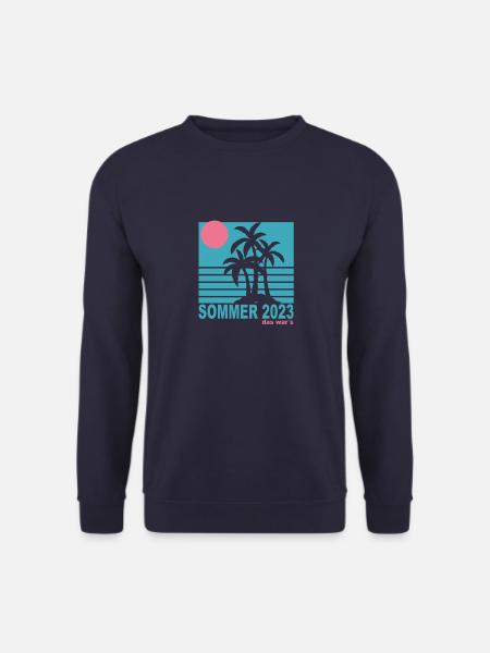 Sommer 2023 das war´s - Unisex Pullover - Navy