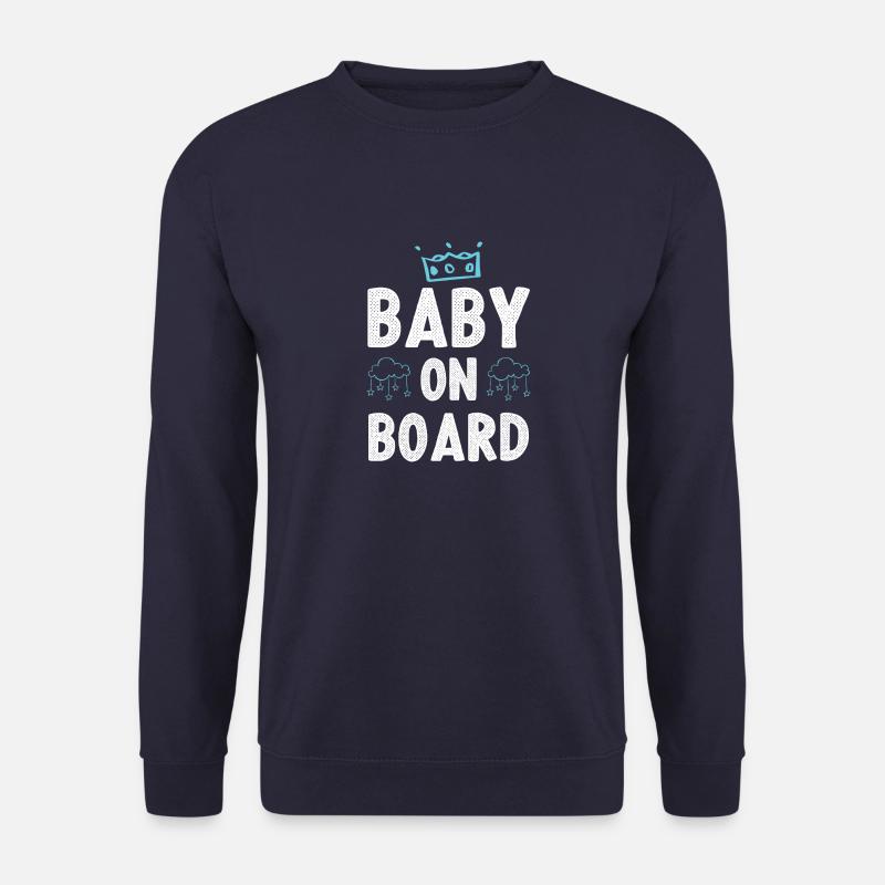 Bébé à bord - Sweat-shirt Unisexe - marine