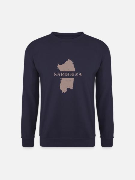 Italien Sardinien Insel Urlaub Spruch Mittelmeer - Unisex Pullover - Navy