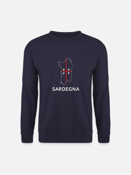 Sardinien Insel Mittelmeer Italien Urlaub - Unisex Pullover - Navy