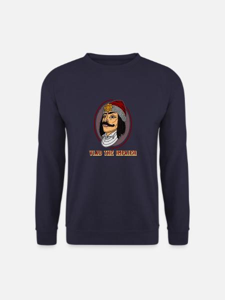 Transylvanie Vlad Tepes Roumanie Empaleur - Sweat-shirt Unisexe - marine