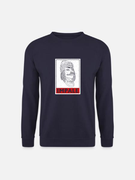 Transsilvanien Rumänien Vlad Tepes Balkan - Unisex Pullover - Navy