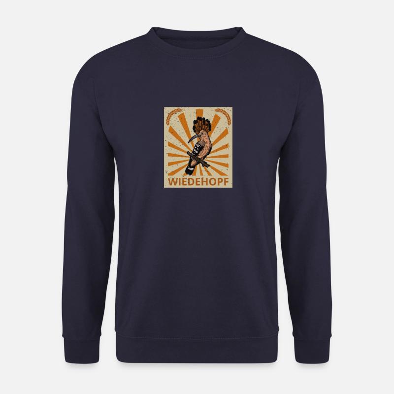 Ornithologe Vogel Wald Wiedehopf Garten Singvogel - Unisex Pullover - Navy