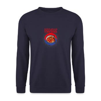 bibimbap rice asian korean culture gerischt kitchen - Unisex Sweatshirt - navy - Front - Alina (178cm) & Michal (187cm)