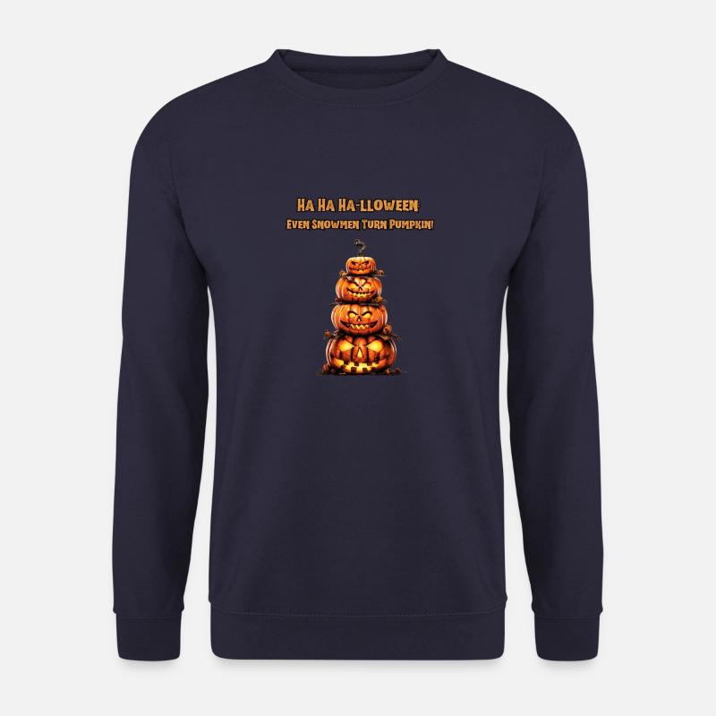 LUSTIGES HALLOWEEN - Unisex Pullover - Navy
