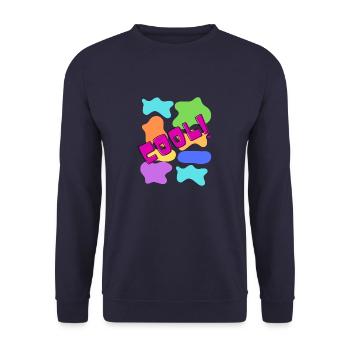 Cooler Style und 10/10 Attitüde - Unisex Pullover - Navy - Vorne - Alina (178cm) & Michal (187cm)