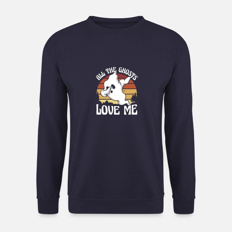 Ghostly Affection Sunset - Unisex Sweatshirt - navy