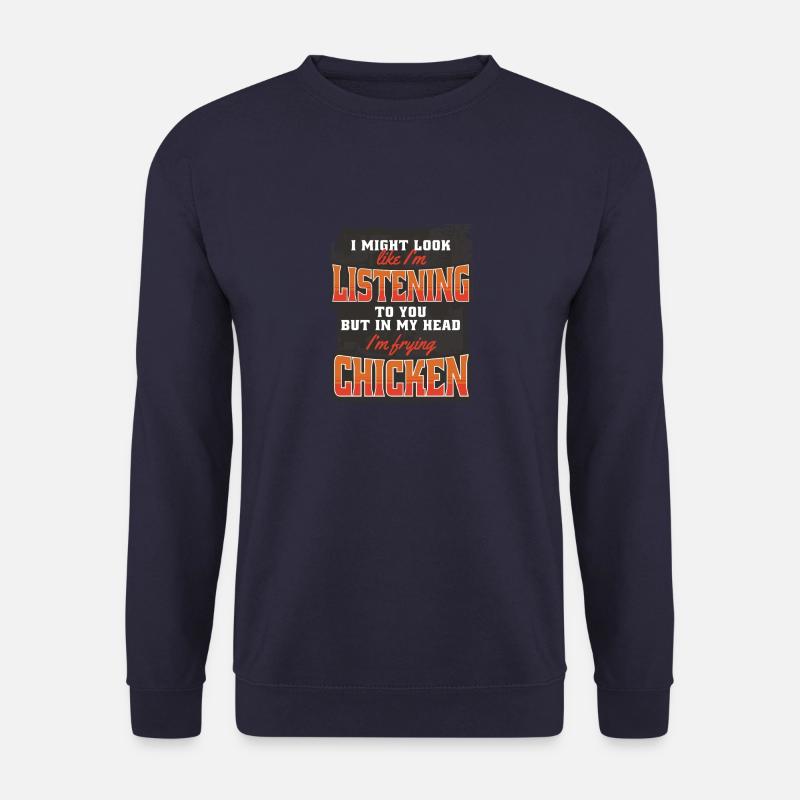 Daydreaming Culinary Wit - Unisex Sweatshirt - navy