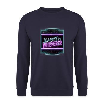 funny quote carpenter saw plumber lumber - Unisex Pullover - Navy - Vorne - Alina (178cm) & Michal (187cm)