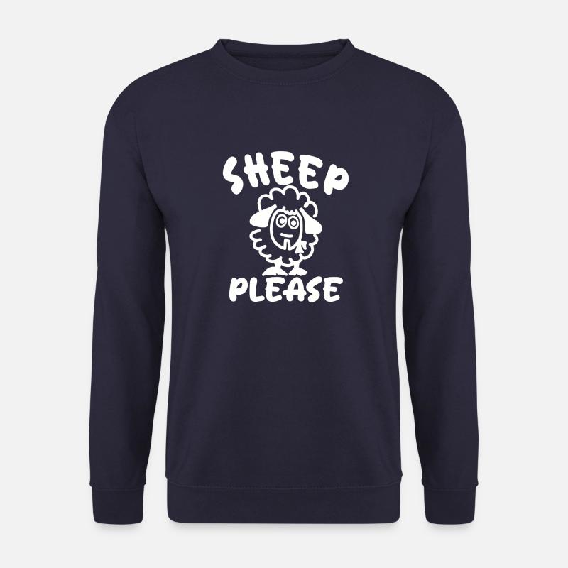 Schaf bitte - Unisex Pullover - Navy