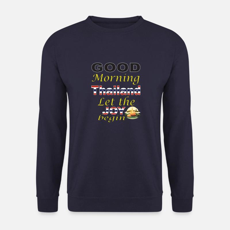 Thailand Urlaub - Good Morning Thailand - Unisex Pullover - Navy