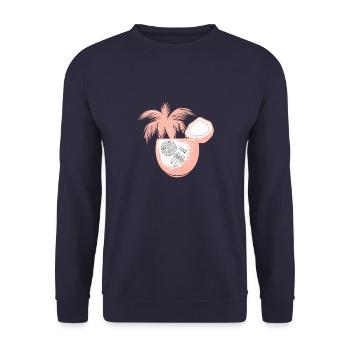 Vacances Vacances - Sweat-shirt Unisexe - marine - Devant - Alina (178cm) & Michal (187cm)