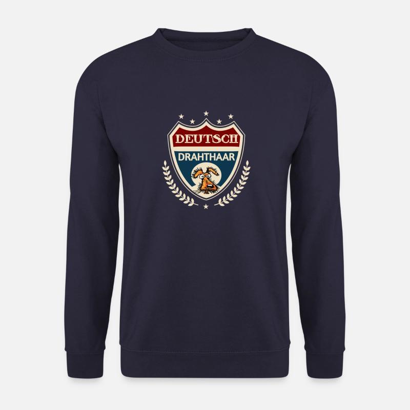 German Wirehaired Pointer - Unisex Sweatshirt - navy
