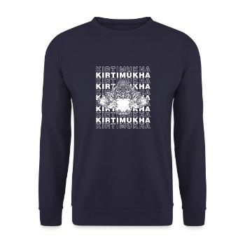 Rahu Angkor Khmer Kambodscha Religion - Unisex Pullover - Navy - Vorne - Alina (178cm) & Michal (187cm)