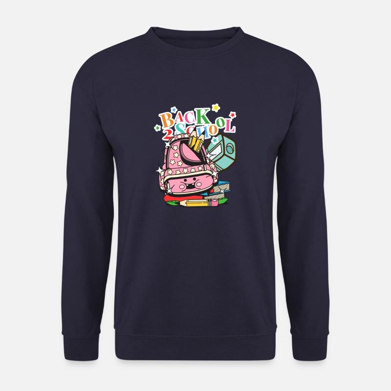 Schulsachen - Unisex Pullover - Navy