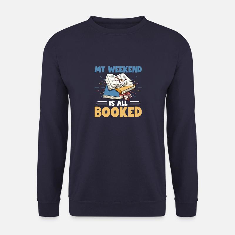 Mon week-end est complet - Sweat-shirt Unisexe - marine