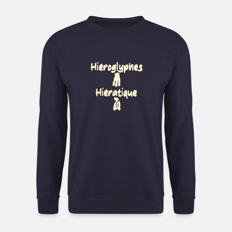 Hieroglyphics - Unisex Sweatshirt - navy