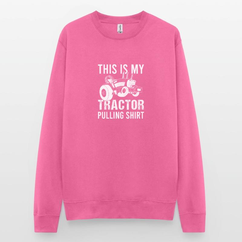 Tractor Pulling Tractor Driver Tractor Puller Unisex Pullover