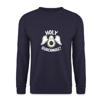 HEILIGE GUACAMOLE - Unisex Pullover - Navy - Vorne - Alina (178cm) & Michal (187cm)