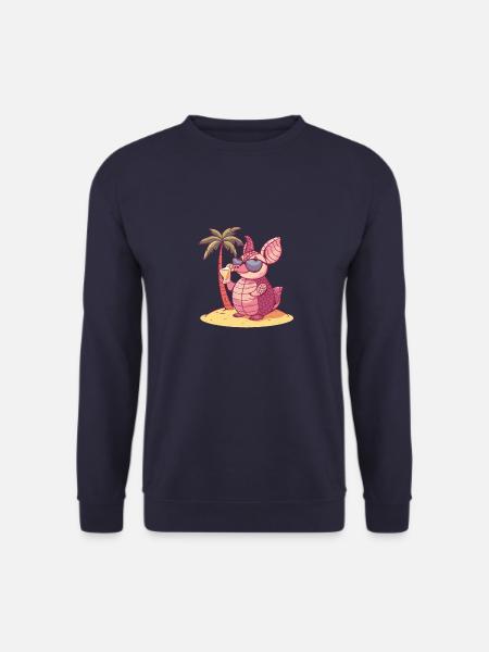 Armadillo Summer Vacation - Unisex Sweatshirt - navy