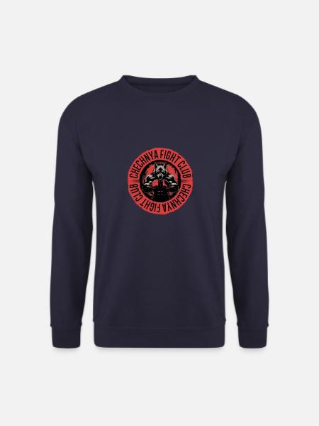 Tchétchénie Fight Club Sport Boxe MMA Arts martiaux - Sweat-shirt Unisexe - marine