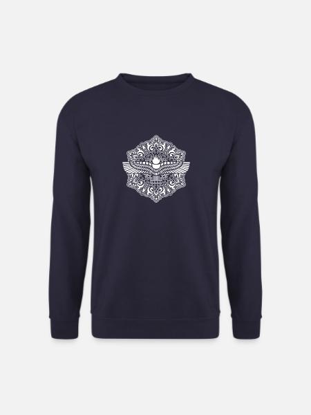 Antike Geschichte Aram Aramäer Syrien Osten - Unisex Pullover - Navy