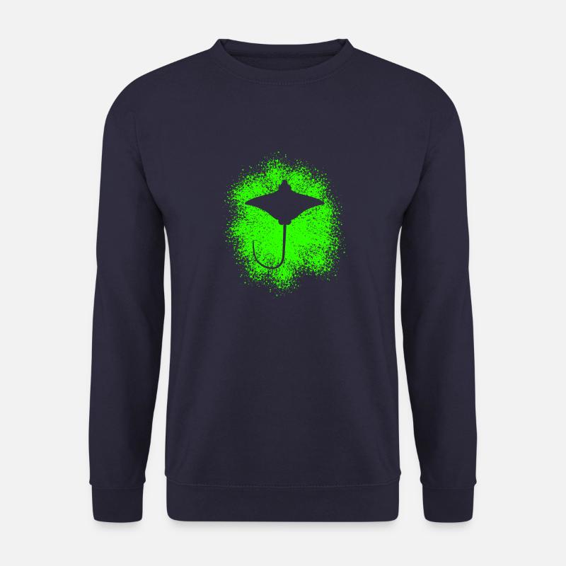 Ray – Flotteur élégant des mers - Sweat-shirt Unisexe - marine