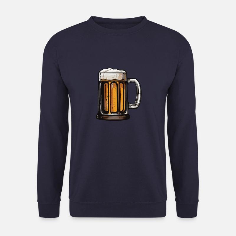 Bierkrug Bier Glas - Unisex Pullover - Navy