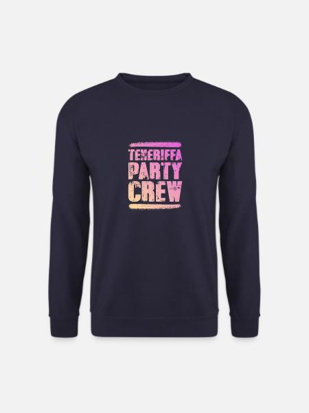 Teneriffa Party Crew Bunt - Unisex Pullover - Navy