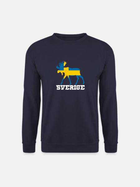 Skandinavien National Schweden Sverige Volk - Unisex Pullover - Navy