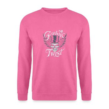 GOTHIC-DREHUNG - Unisex Pullover - Pink - Vorne