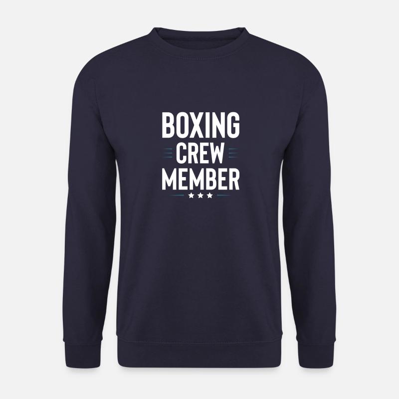 Boxing Crew - Unisex Pullover - Navy