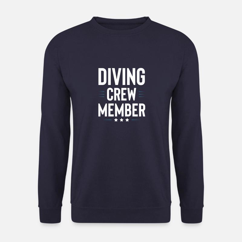 Diving Crew - Unisex Sweatshirt - navy