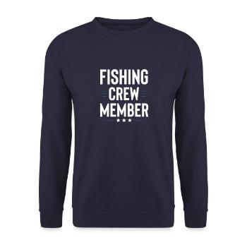 Fishing Crew - Unisex Pullover - Navy - Vorne - Alina (178cm) & Michal (187cm)