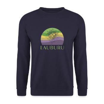 Basken Euskal Herria Spanien Flagge Espana - Unisex Pullover - Navy - Vorne - Alina (178cm) & Michal (187cm)
