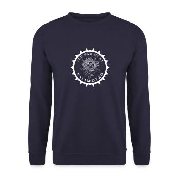 Basken Spanisch Spanien Baskenland Euskal - Unisex Pullover - Navy - Vorne - Alina (178cm) & Michal (187cm)
