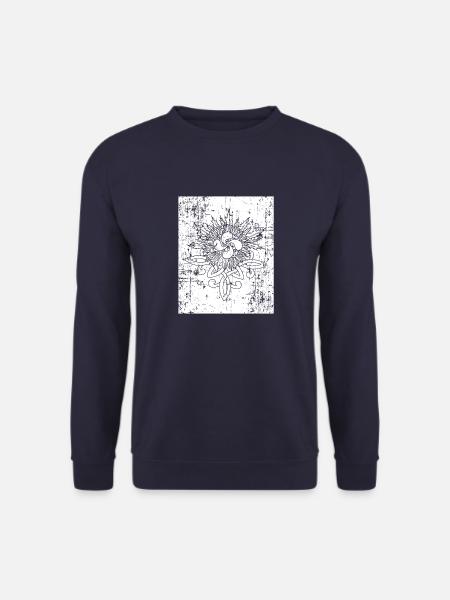 Lauburu Euskal Herria Basken Aquitanier Land - Unisex Pullover - Navy