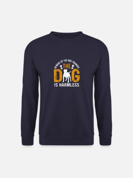 Hundetrainer Hundetraining Hundeschule - Unisex Pullover - Navy